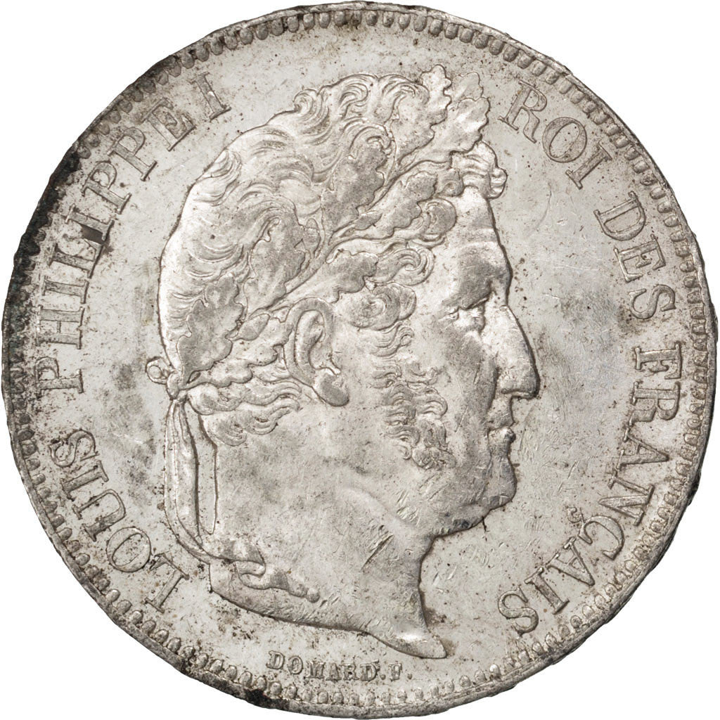 Coin, France, Louis-Philippe, 5 Francs, 1832, Lille, AU(55-58), Silver