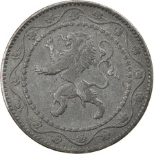 Coin, Belgium, 25 Centimes, 1917, EF(40-45), Zinc, KM:82