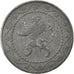 Coin, Belgium, 25 Centimes, 1917, EF(40-45), Zinc, KM:82