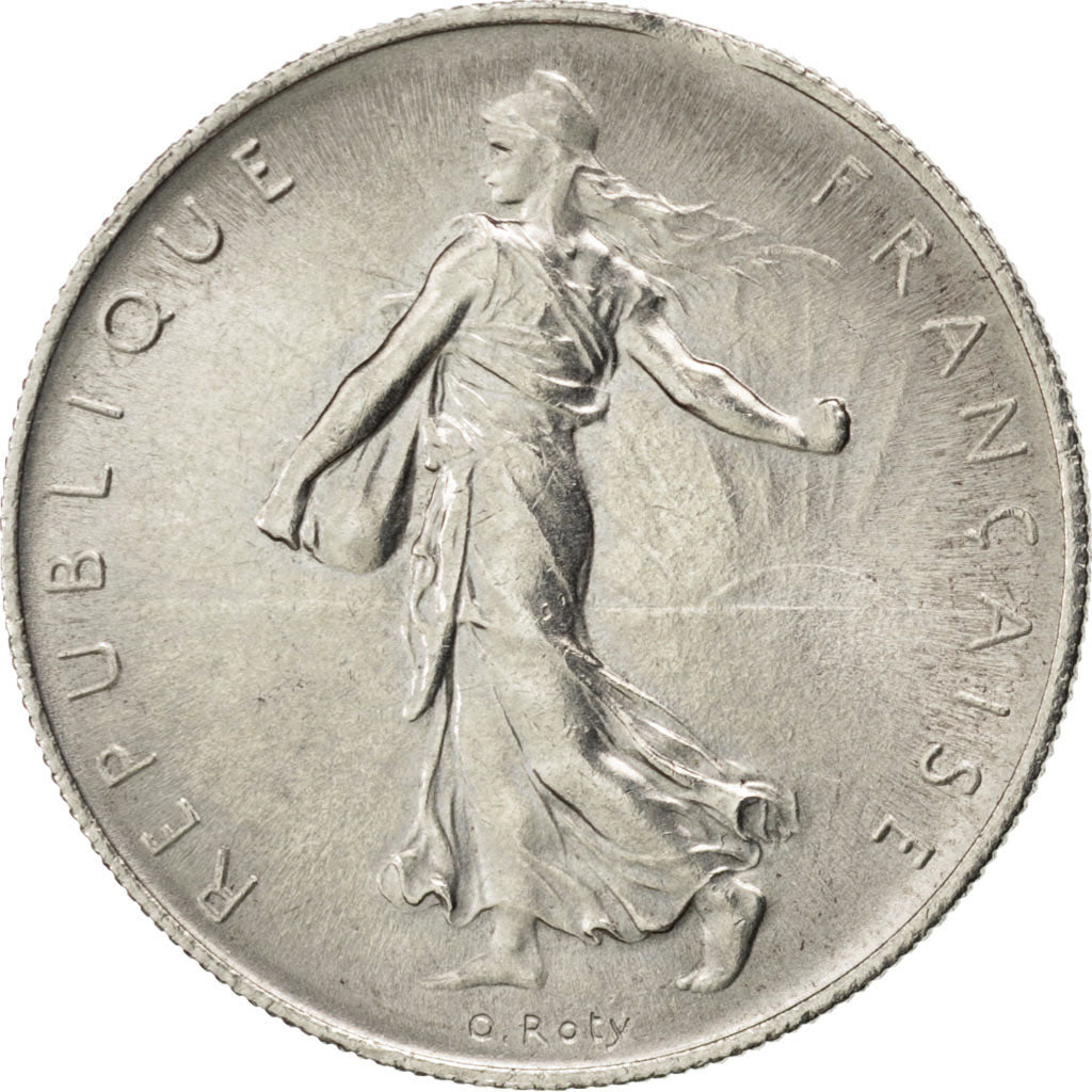 Moneda, Francia, Semeuse, Franc, 1960, SC, Níquel, KM:925.1, Gadoury:474