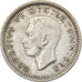 Münze, Großbritannien, George VI, 3 Pence, 1938, SS, Silber, KM:848