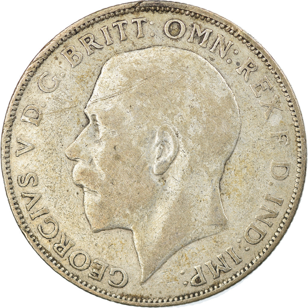 Munten, Groot Bretagne, George V, Florin, Two Shillings, 1923, FR+, Zilver