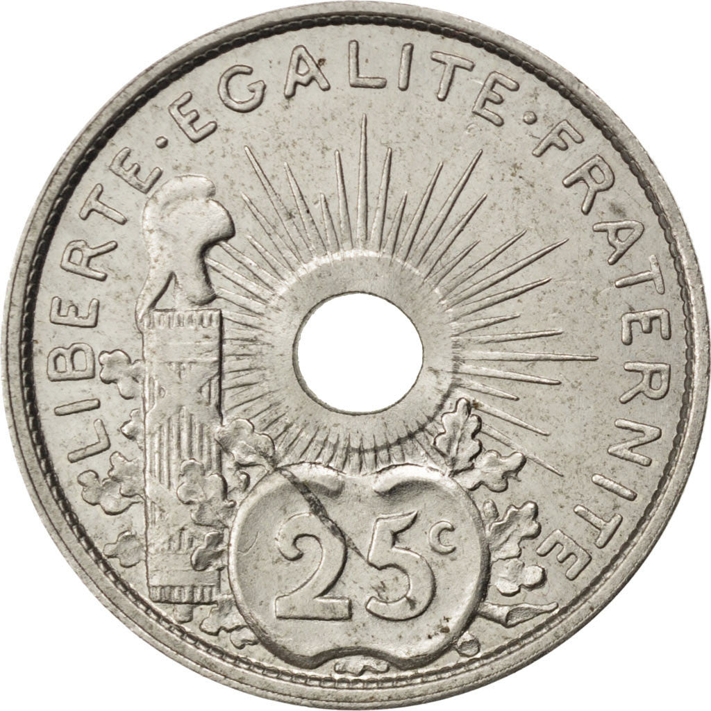 Monnaie, France, 25 Centimes, 1914, SUP+, Nickel, Gadoury:376a