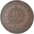 Monnaie, France, Cérès, 10 Centimes, 1882, Paris, TB, Bronze, Gadoury:265a