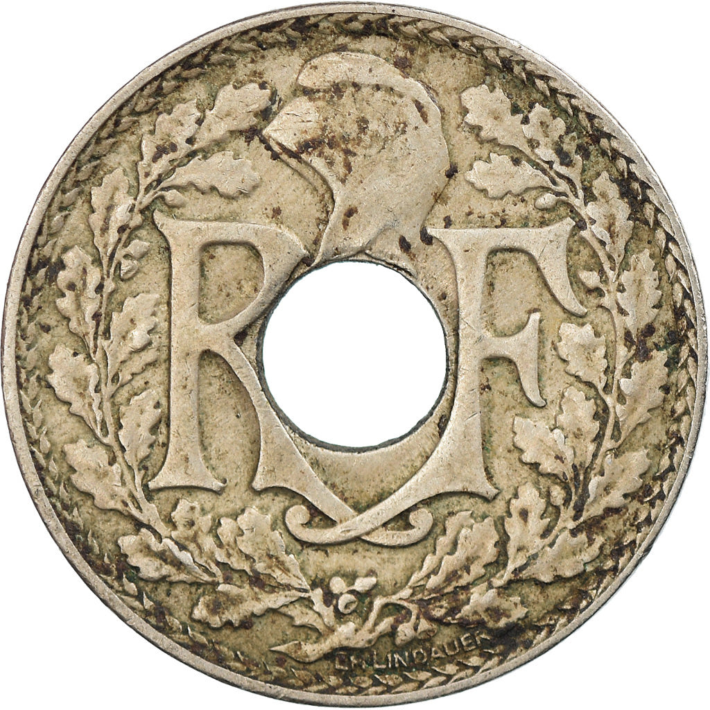 Coin, France, Lindauer, 10 Centimes, 1924, Paris, EF(40-45), Copper-nickel