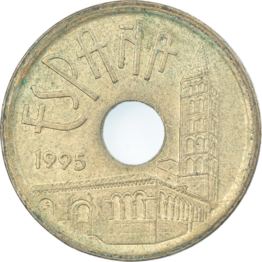 Coin, Spain, Juan Carlos I, 25 Pesetas, 1995, Madrid, EF(40-45)