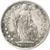 Coin, Switzerland, 1/2 Franc, 1914, EF(40-45), Silver, KM:23