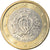 San Marino, Euro, 2002, MS(65-70), Bimetálico, KM:446