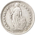 Moneda, Suiza, 1/2 Franc, 1920, MBC, Plata, KM:23