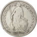 Coin, Switzerland, Franc, 1894, VF(20-25), Silver, KM:24