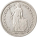 Coin, Switzerland, Franc, 1911, EF(40-45), Silver, KM:24
