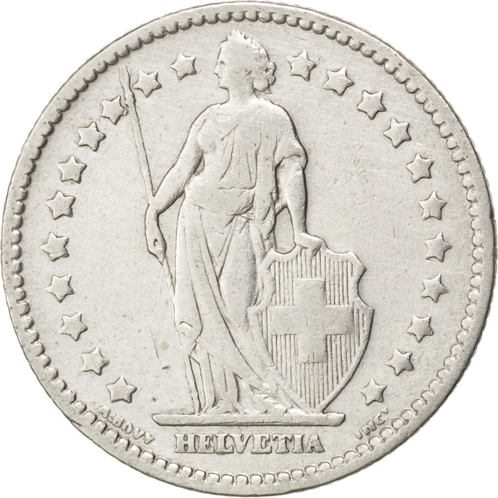 Coin, Switzerland, Franc, 1920, EF(40-45), Silver, KM:24