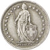 Coin, Switzerland, Franc, 1957, EF(40-45), Silver, KM:24