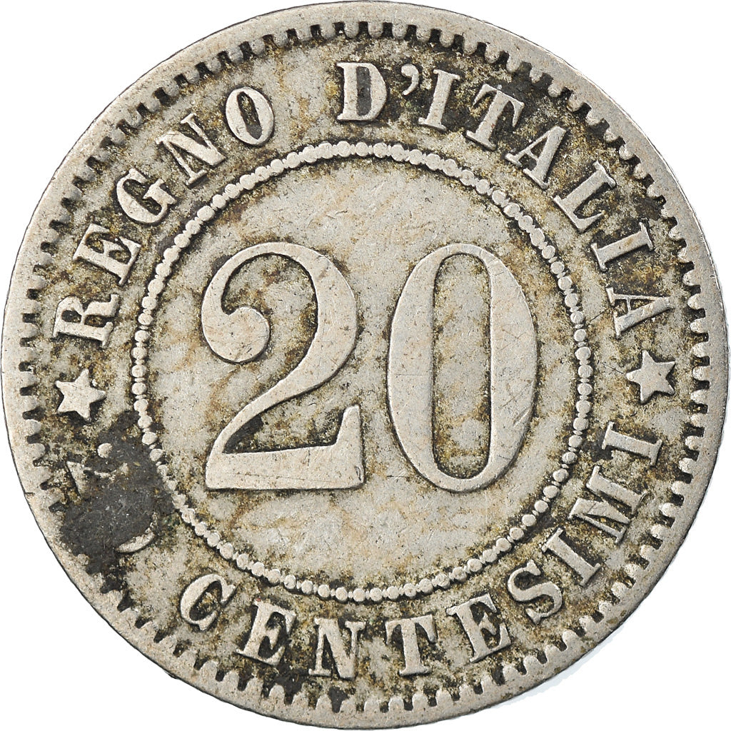 Moneta, Włochy, Umberto I, 20 Centesimi, 1894, Berlin, EF(40-45)