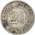 Coin, Italy, Umberto I, 20 Centesimi, 1894, Berlin, EF(40-45), Copper-nickel