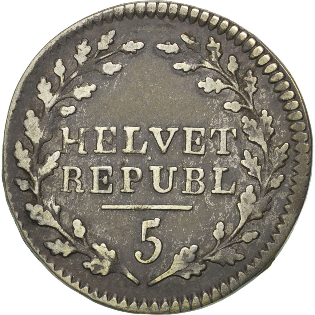Coin, Switzerland, 1/2 Batzen, 1799, EF(40-45), Billon, KM:A6
