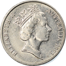 Coin, Australia, Elizabeth II, 5 Cents, 1993, EF(40-45), Copper-nickel, KM:80