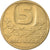 Münze, Finnland, 5 Markkaa, 1985, SS, Aluminum-Bronze, KM:57