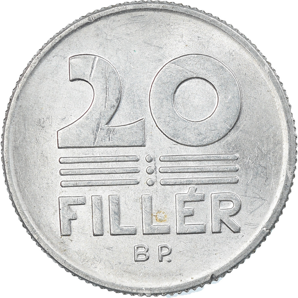 Monnaie, Hongrie, 20 Fillér, 1990, Budapest, TTB, Aluminium, KM:676