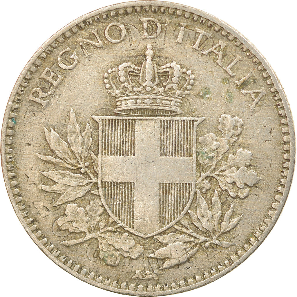 Coin, Italy, Vittorio Emanuele III, 20 Centesimi, 1919, Rome, EF(40-45), Nickel
