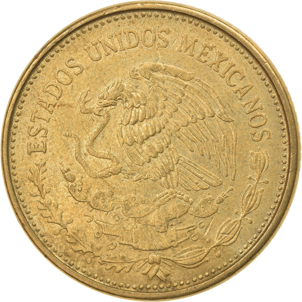 Moneta, Messico, 100 Pesos, 1992, Mexico City, BB, Alluminio-bronzo, KM:493