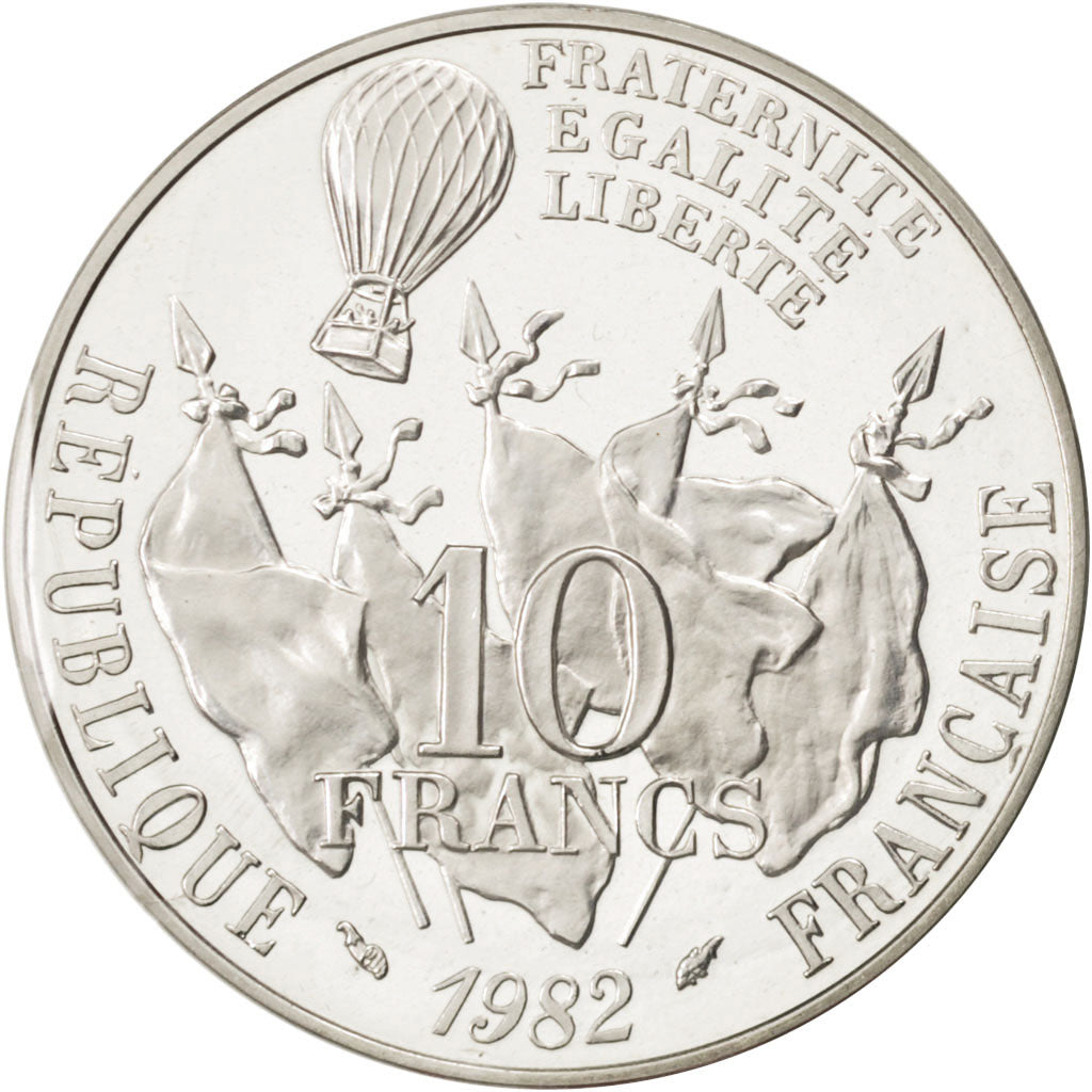 Monnaie, France, 10 Francs, 1982, FDC, Argent, KM:P748, Gadoury:187.P2