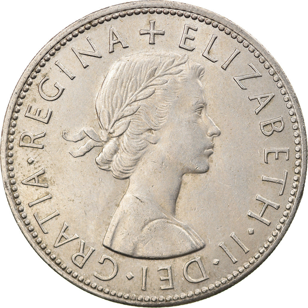 Moneta, Wielka Brytania, Elizabeth II, 1/2 Crown, 1964, EF(40-45)