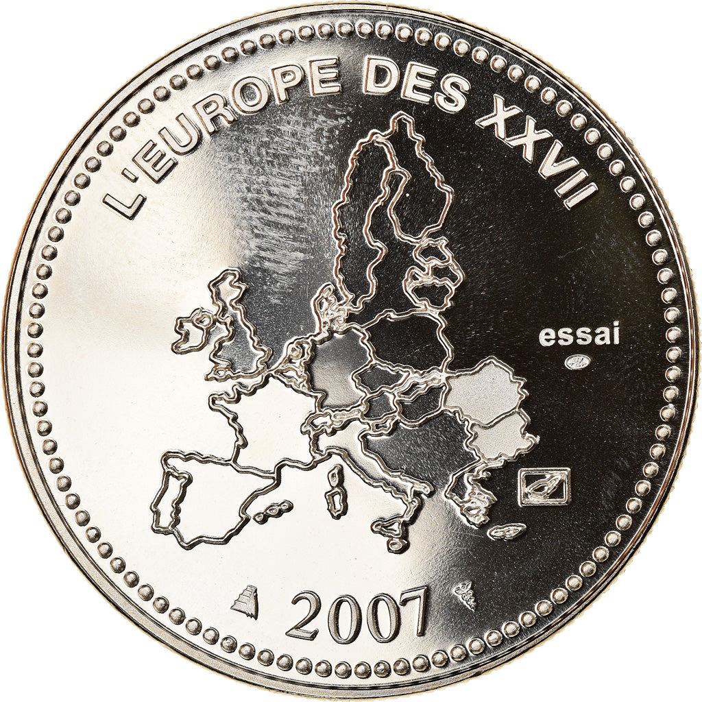 France, Medal, L'Europe des XXVII, La Slovénie entre dans l'Euro, Politics
