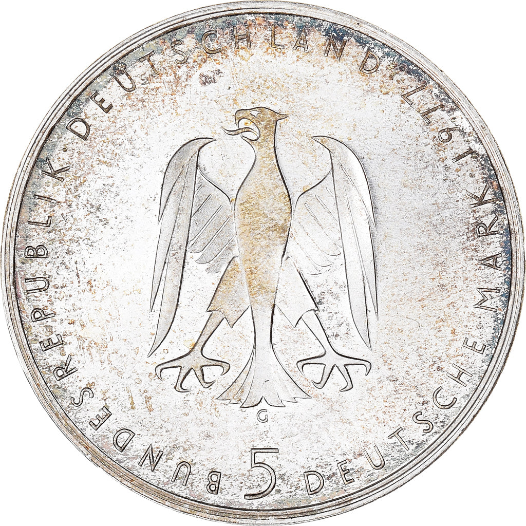 Monnaie, République fédérale allemande, 5 Mark, 1977, Karlsruhe, Germany