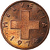 Coin, Switzerland, Rappen, 1974, Bern, EF(40-45), Bronze, KM:46