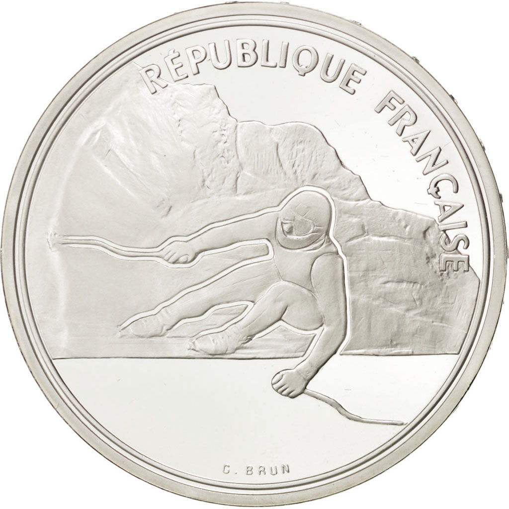 Coin, France, 100 Francs, 1989, MS(65-70), Silver, KM:971