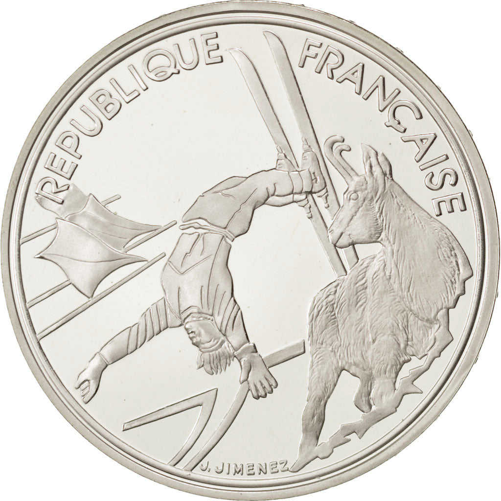 Coin, France, 100 Francs, 1990, MS(65-70), Silver, KM:983