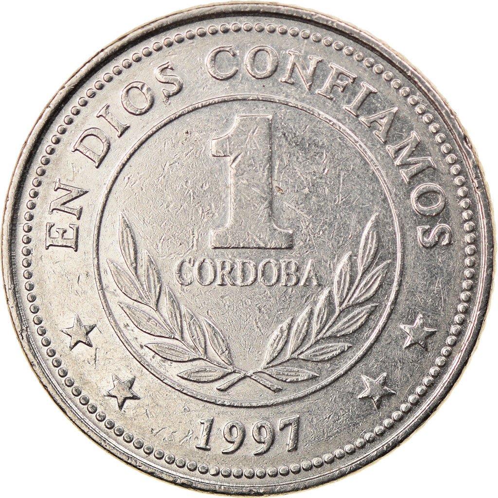 Monnaie, Nicaragua, Cordoba, 1997, TTB, Nickel Clad Steel, KM:89