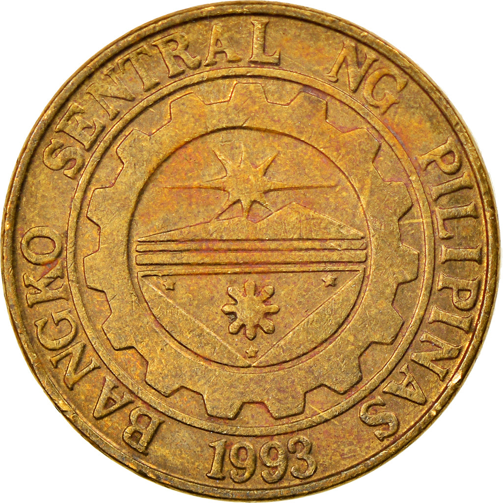 Münze, Philippinen, 25 Sentimos, 1998, SS, Messing, KM:271