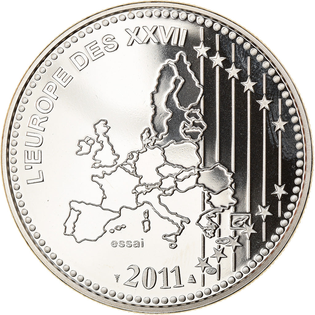 France, Medal, L'Europe des XXVII, La Slovénie entre dans l'Euro, Politics