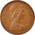 Moeda, Grã-Bretanha, Elizabeth II, New Penny, 1973, EF(40-45), Bronze, KM:915