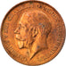 Moneta, Wielka Brytania, George V, Penny, 1912, EF(40-45), Bronze, KM:810