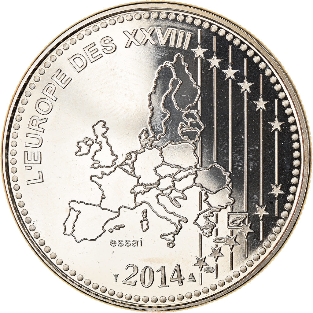 Francia, medaglia, L'Europe des XXVIII, Centenaire de la Grande Guerre