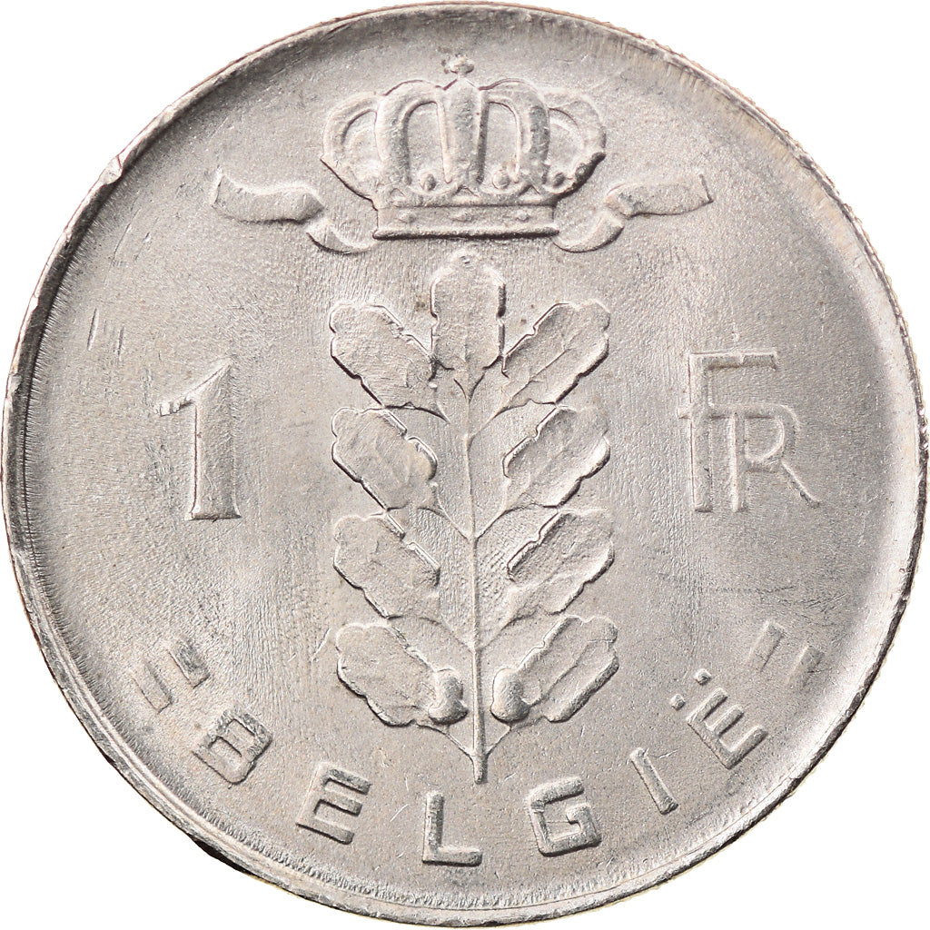 Münze, Belgien, Franc, 1975, VZ, Copper-nickel, KM:143.1