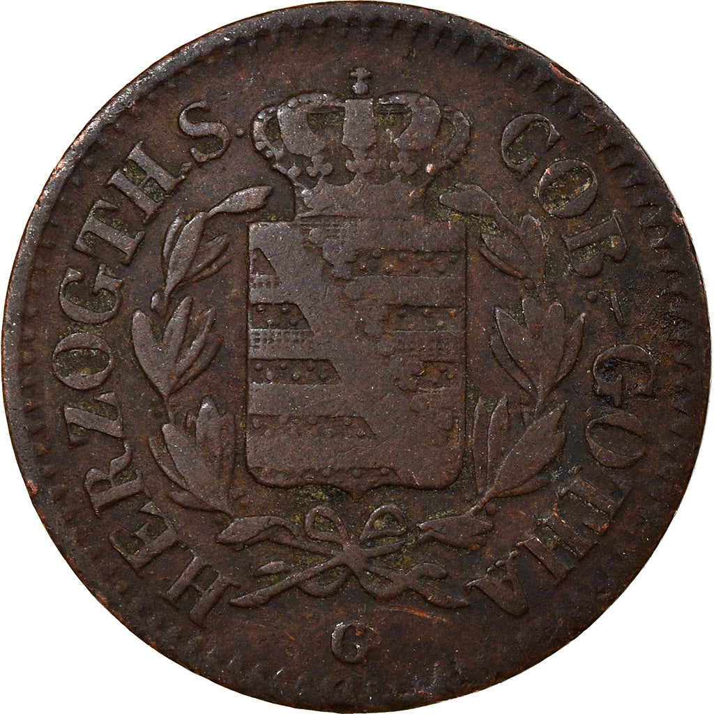 Coin, German States, SAXONY-ALBERTINE, Friedrich August II, Pfennig, 1841