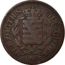 Coin, German States, SAXONY-ALBERTINE, Friedrich August II, Pfennig, 1841