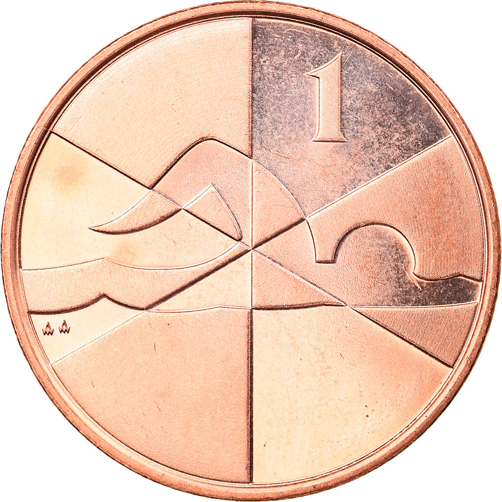 Münze, Gibraltar, Island games, Penny, 2019, UNZ, Bronze Plated Steel