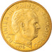 Coin, Monaco, Rainier III, 10 Centimes, 1976, AU(55-58), Aluminum-Bronze