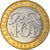 Moneta, Monaco, Rainier III, 10 Francs, 1995, AU(55-58), Bimetaliczny, KM:163