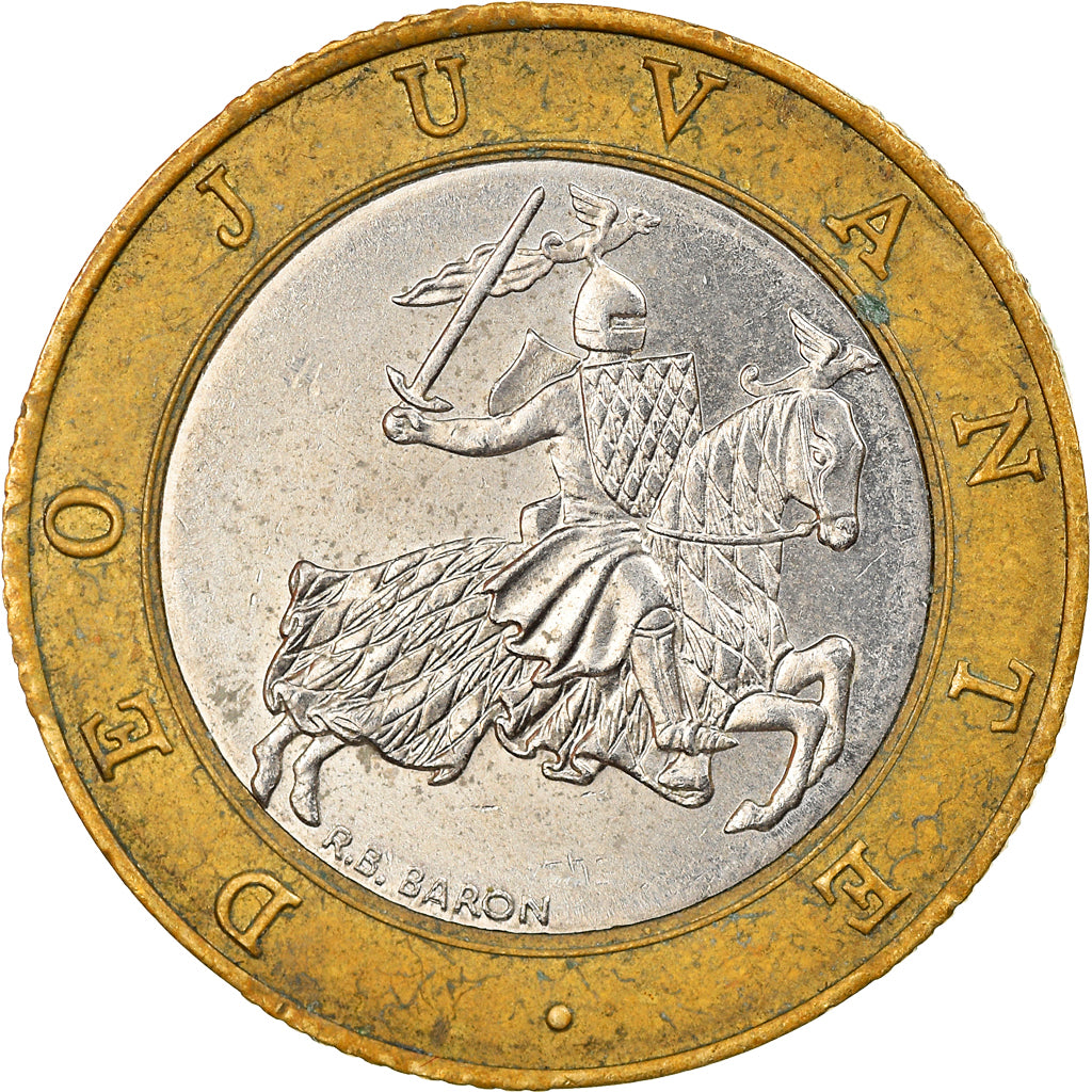 Moneda, Mónaco, Rainier III, 10 Francs, 1995, EBC, Bimetálico, KM:163