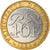 Münze, Monaco, Rainier III, 10 Francs, 1989, VZ, Bi-Metallic, KM:163