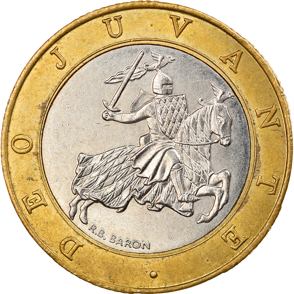 Coin, Monaco, Rainier III, 10 Francs, 1994, AU(55-58), Bi-Metallic, KM:163