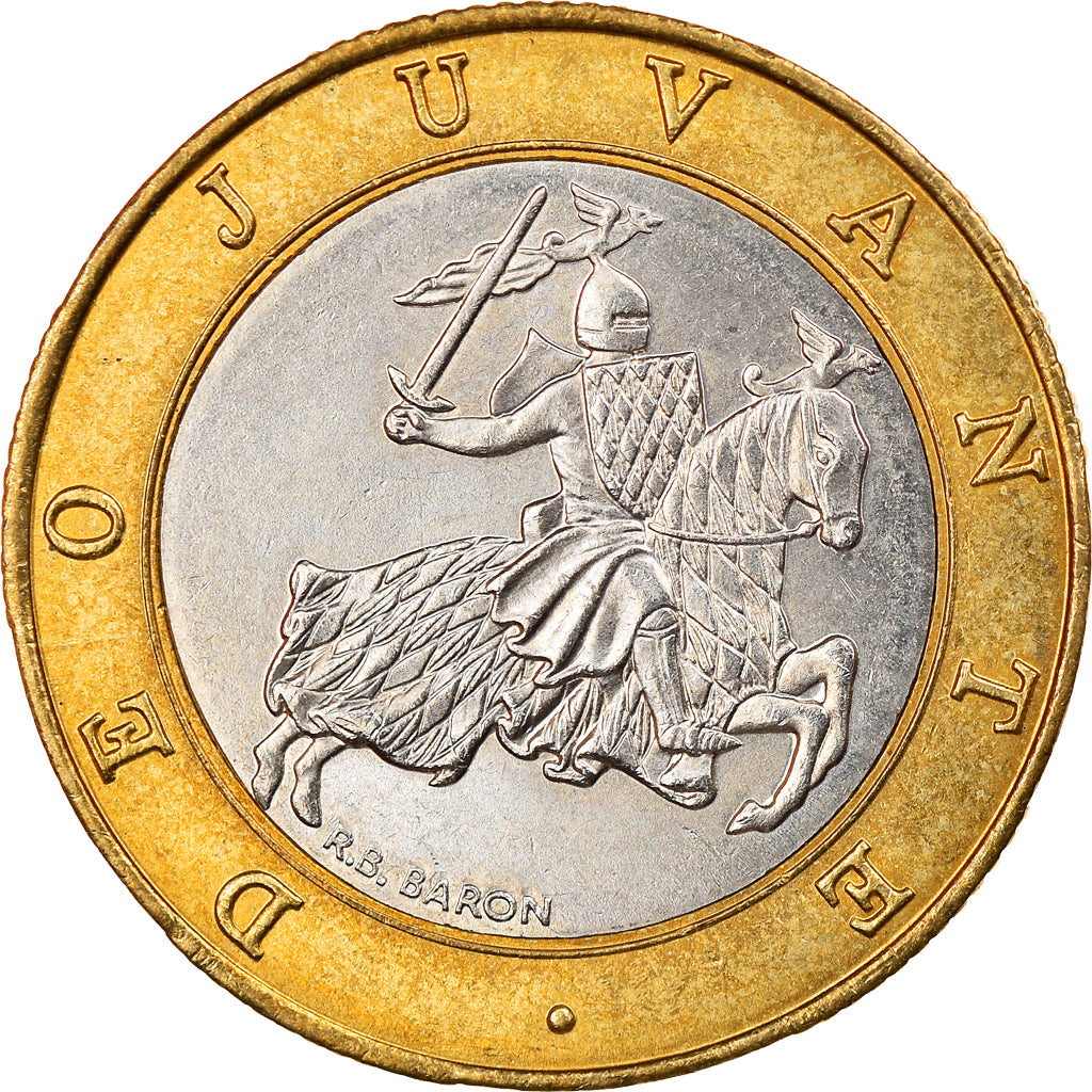 Coin, Monaco, Rainier III, 10 Francs, 1994, AU(55-58), Bi-Metallic, KM:163