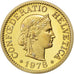 Coin, Switzerland, 10 Rappen, 1978, MS(63), Copper-nickel, KM:27