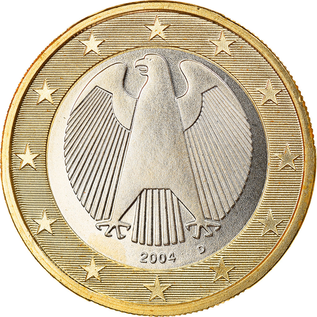 ALEMANHA - REPÚBLICA FEDERAL, Euro, 2004, Munich, MS(65-70), Bimetálico